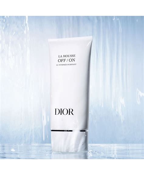 dior on/off mousse|OFF/ON Foaming Face Cleanser .